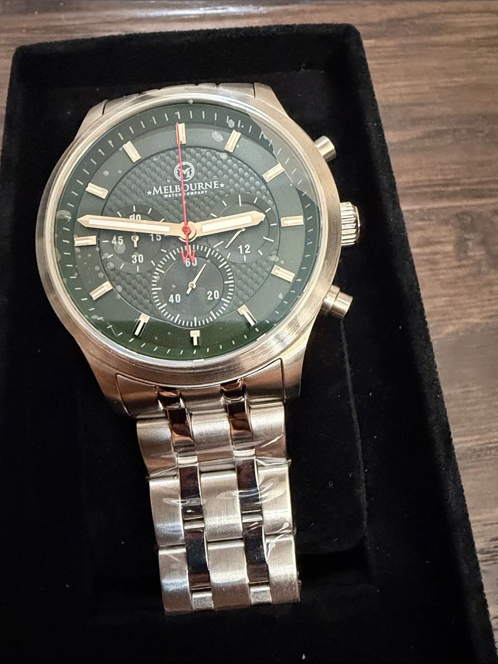 NIB Melbourne Watch Co Hawthorn Chronograph 42mm HW.42.Q.CHR.06